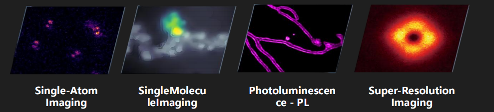 Single-Atom Imaging, Single Molecule Imaging, Photoluminescence PL, Super-Resolution Imaging